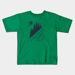 THE CHALLENGE OF A MOUNTAIN Kids T-Shirt